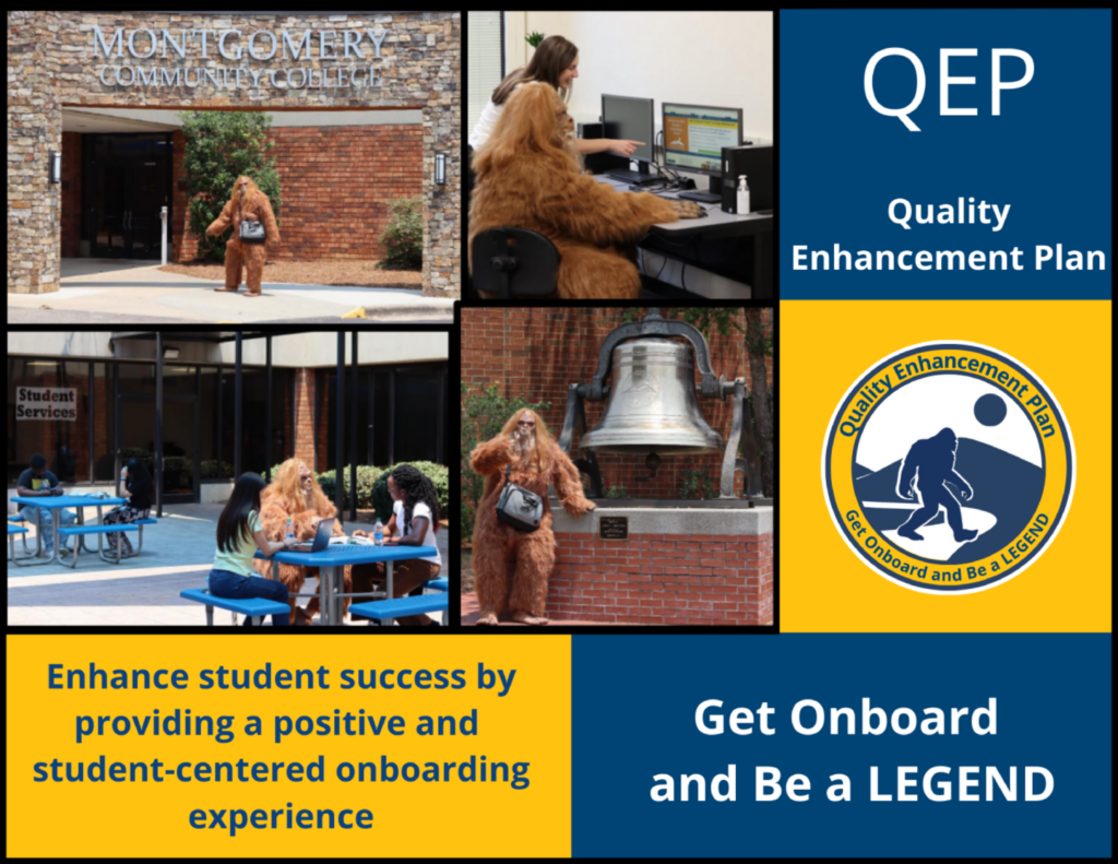 QEP Quality Enhancement Plan. Enhance student success by providing a positive and student-centered onboarding experience. Get onboard and be a legend