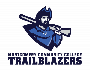 Montgomery Community College Trailblazers Mascot Logo
