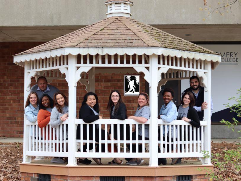 QEP Development Committee Members in Gazebo